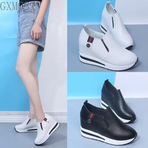 Hot 2021 New Spring Autumn New All-match Women Casual Shoes High Heels Slip-on Women Shoes