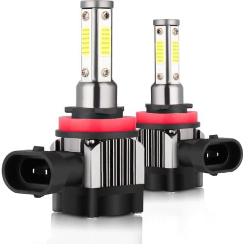 Muxall New Mini Led H7 H4 16000LM Car Light H8 H11 H16 9005 Hb3 Hb4 Bulb Turbo Lamp For Car Led Headlight Headlamp Bulb 2PCS