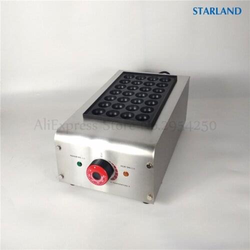 28 Holes Takoyaki Cooking Machine 220V Fried Octopus Balls Maker Removable Type Grill