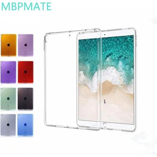 MBPMATE For Apple 2019 new iPad air 3 10.5 Soft TPU Crystal Transparent Silicone Protect Back Cover For iPad Pro 10.5 2017+pen