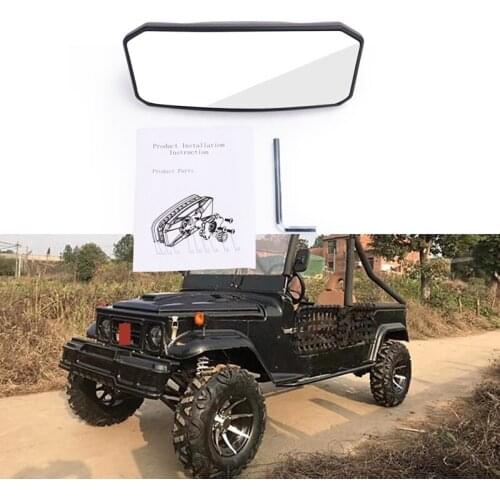 UTV ATV Center Rear View Mirror Club Car UTV Rear View Mirror Universal for CAN-AM BRP UTV MAVERICK X3
