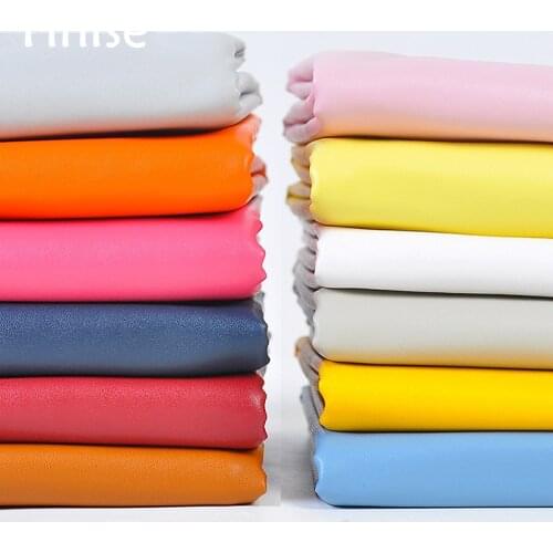 100x137 Synthetic Leather Fabric Sheepskin PU Artificial Leather Fabrics Garment Lambskin Leatherette DIY Bags Home Decoration
