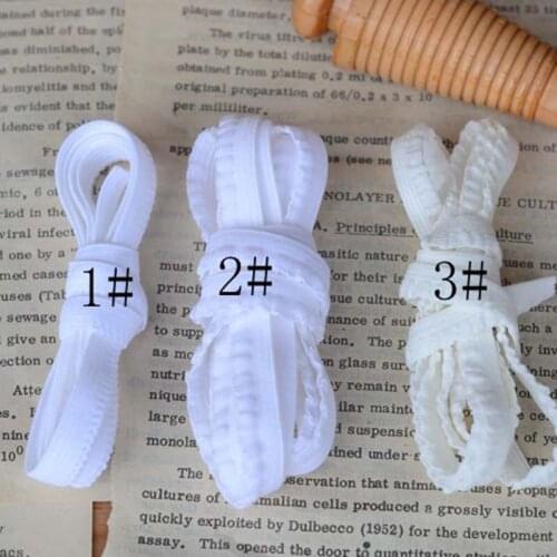 20Meters White Trim Lace Ribbon Elastic Fabric for Apparel Sewing Accessories Handmade Craft Patchwork DIY Supplies