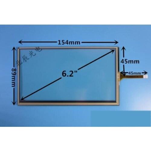 6.2-inch four-wire resistive touch screen 3543 BYD F3 car DVD touch-screen navigation