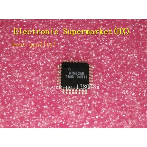 Free Shipping 50pcs/lots ATMEGA8-16AU ATMEGA8 TQFP-32 New original IC