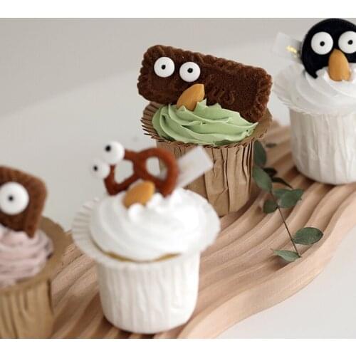 1Pc Simulation Cupcake Paper Cups Fake Cake Model Decoration реквизит для фотосъемки Artificial Food Photography Props Display