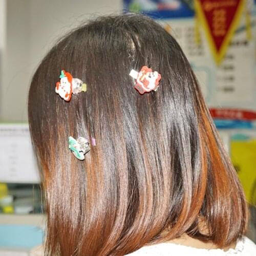 LED Flash Childrens Hairpin Luminous Gift Hairpin Accessories Cartoon Hair Clips Led Light up Kid Toys Party Birthday Supplies