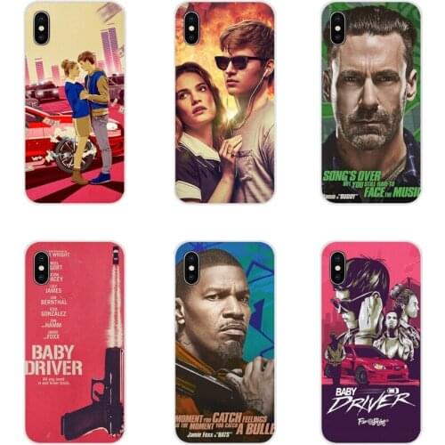 For Huawei G7 G8 P7 P8 P9 P10 P20 P30 Lite Mini Pro P Smart Plus 2017 2018 2019 Baby Driver Ansel Elgort Accessories Case Covers