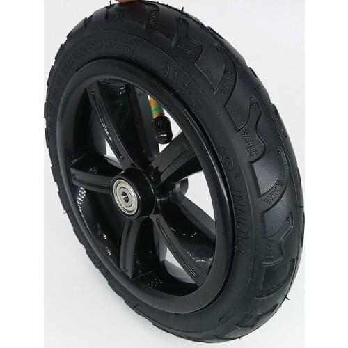 Electric Scooter Pneumatic Tires Inflatable Full Wheels Replacement Shock absorber Tool 200mm Durable Pneumatic Solid Tire