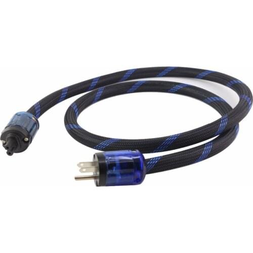 Furukawa OFC Copper US version /European standard AC Power Cord Cable With Figure 8 IEC Female socket Audiophile