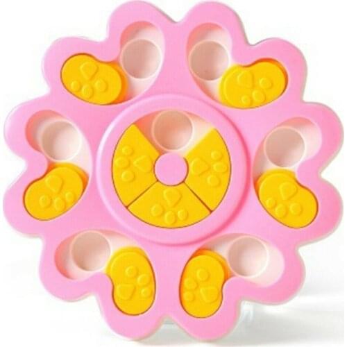 Dog Food Puzzle Toys Puppy Treat Dispenser Dog Toys With Non-Slip Interactive PVC Tearing Resistance Puppy Treat Dispenser