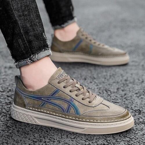 Mens Shoes Large Size Man Shoes Casual Men Sport Mens Genuine Leather Moccasins Mens For Zapatillas Hombre Sneakers