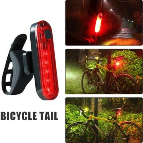 2pcs USB Rechargeable Style Bike Bicycle Cycling 4 Modes LED Front Rear Tail Light Lamp Mountain Bike Cycling Light