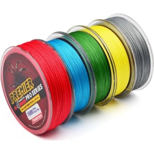 Fishing 4 Strands 100M Super Strong Braided Wire Fishing Line PE Material Multifilament Carp Fishing For Fish Rope Cord NEW 2021