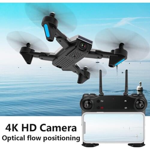 2019 SG700-D Folding WiFi FPV RC Drone 4K 1080P HD Dual Camera Optical Flow Real Time Gesture Aerial Photo Video RC Airplane