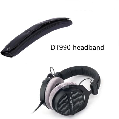 Linhuipad Soft Headband Replacement for Beyerdynamic DT770 PRO DT880 PRO DT990 PRO HS200 HS400 Headphones Headset,Foam Cushions