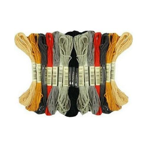 Embroidery Thread 447 Skein Pieces Cotton Similar DMC Cross Stitch Thread Floss