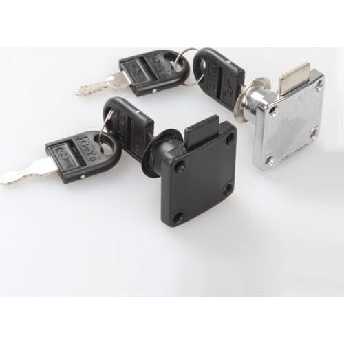 High-grade Desk Drawer Lock Wardrobe Locks Cabinet Locks Furniture Cam Locks drilling 16mm with keys