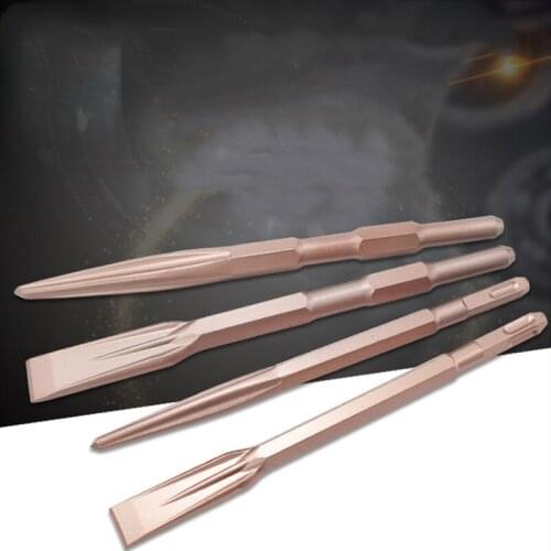 1Pc Plus Chisel Set Point Groove Gouge Flat Chisels Electric Hammer Chisel Concrete/Brick/Wall/Tile Slotting Drilling