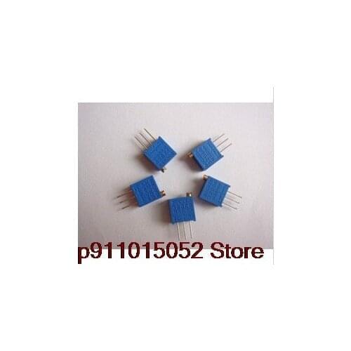 10PCS 3296W top adjustment Taiwan potentiometer original imported quality 100 ohm 200 ohm 500 ohm 1