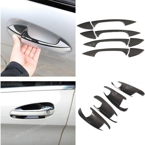 12PCS Door Handle Bowl Cover Trim For Mercedes Benz GLK GL ML C Class W204 X204