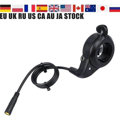 3 Pin Thumb Throttle For Bafang BBS BBS01B BBS02B BBSHD 36V 48V 52V 72V Mid Motor Conversion Kits Waterproof IPX65