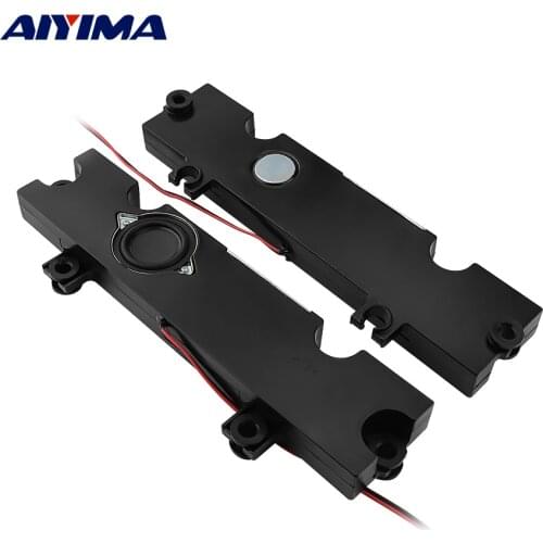 AIYIMA 2Pcs Treble Midrange Bass Crossover Audio Speakers 6 Ohm 8W Full Range Mini Speaker DIY Home Theater Sound System
