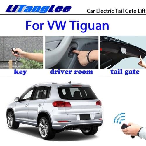 LiTangLee Car Electric Tail Gate Lift Tailgate Assist System For Volkswagen For VW Tiguan 2007~2017 Remote Control Trunk Lid