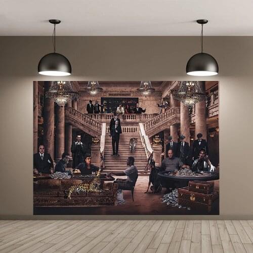 British modern TV series Peaky Blinders crime gangster art wall prints and posters frameless paintings home decoration paintings