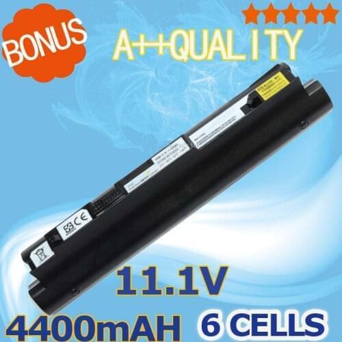 Black 4400mAh Laptop Battery for IBM Lenovo IdeaPad S10-2 L09C3B12 L09C6Y12 L09M3B11 L09C3B11 L09M6Y11 L09S3B11 L09S6Y11