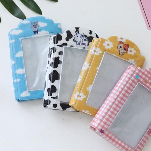 3 Inch Cartoon Card Holder Photo Album Mini Instax & Name Card Storage Album Cute photocard holder coin holder Scrapbook album