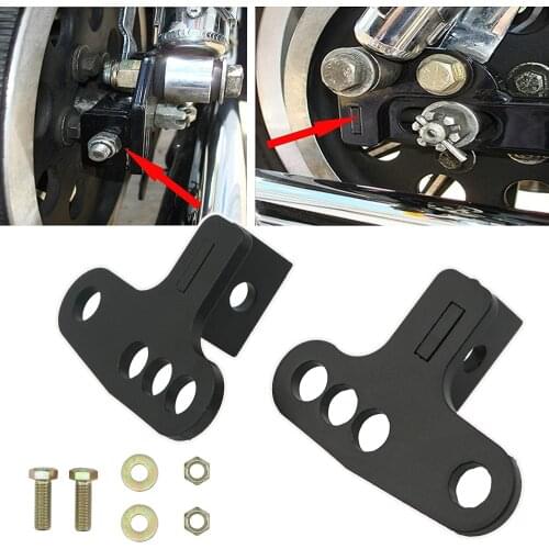 Motorcycle Rear Lowering Blocks Adjustable Drop Kit 1-3" For Harley Sportster XL 883 1200 XL883 XL1200 1988-1999 Hugger Models