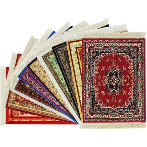 JONSNOW PC Mousepad Persian Carpet Style Rubber Anti-slip Durable Printing Rectangle Gaming Mouse Pads Computer Tablet Mat