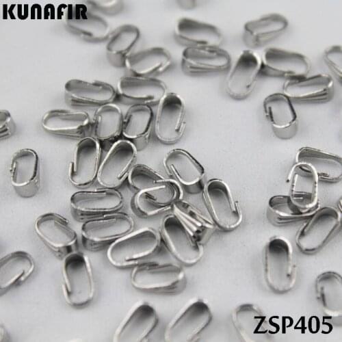 Circular hook 3mm stainless steel hook pandent accessories jewelry DIY parts 200pcs ZSP405