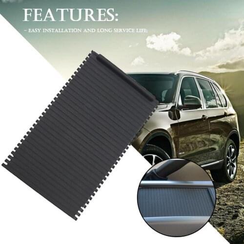 Car Center Console Cover Slide Roller Blind Cover Water Cup Holder Curtain Interior Accessories For BMW X5 E53 1998-2006