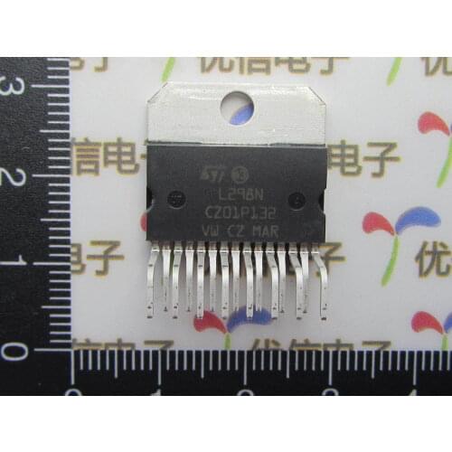 L298N stepper motor driver chip / bridge drive - internal switch chip