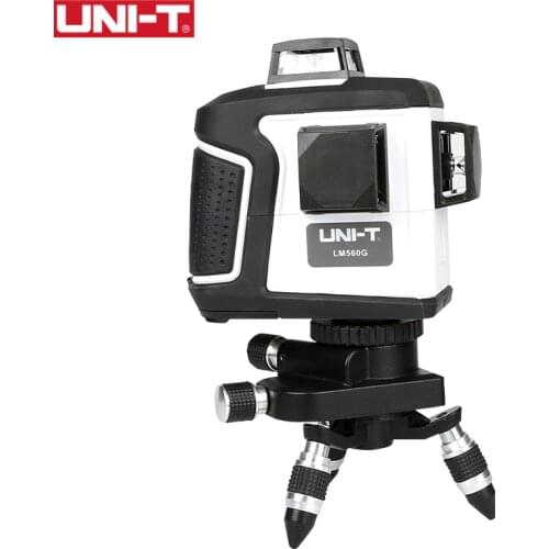UNI-T LM560G 12 Lines 3D Green Laser Level Powerful 360 Horizontal Vertical Cross Self-leveling Level Measuring Instrument