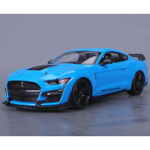 Maisto 1:18 NEW 2020 Mustang Shelby GT500 Preminer editionHighly-detailed die-cast precision model car Model collection gift