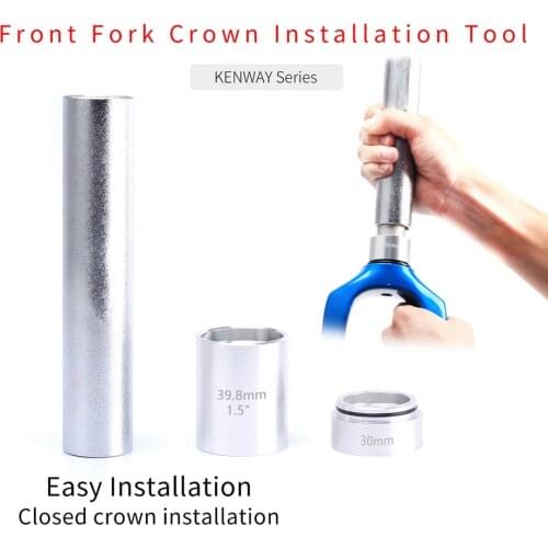 New Bicycle MTB Bike Crown Race Setter 28.6mm Fork Headset Steer Tube Front Fork Replacement Installation Tools