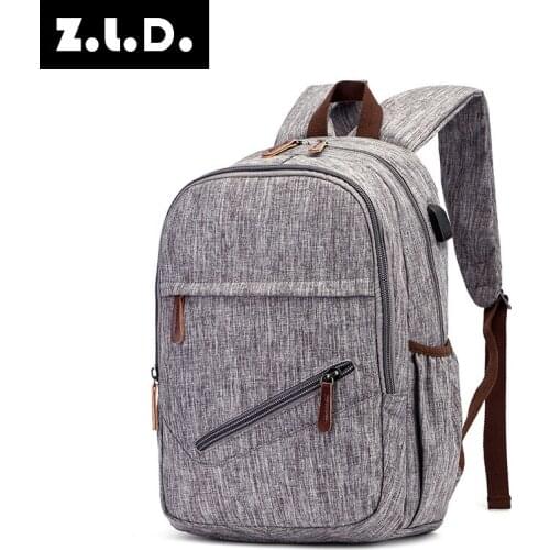102318 new hot yesetn backpack with USB student schoolbag laptop bag