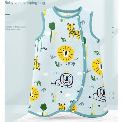 Kids Pajamas Girl Boy Sleepwear Nightwear Baby Infant Clothes Animal Cartoon Pajama Sets Cotton Childrens Pyjamas Sleeping Bag