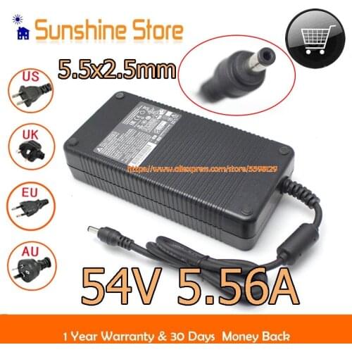 Genuine Delta ADH-320AR B Ac Adapter 54v 5.56A Power Supply 300W Laptop Adapter ADG-320AR B Adapter ADP320AR Adapter
