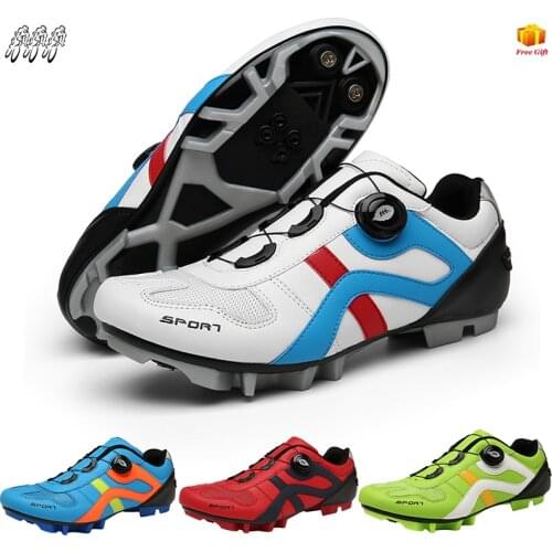 Professional Athletic Bicycle Shoes MTB Cycling Shoes Men Self-Locking Road Bike Shoes Trekking Women Cycling Sneakers
