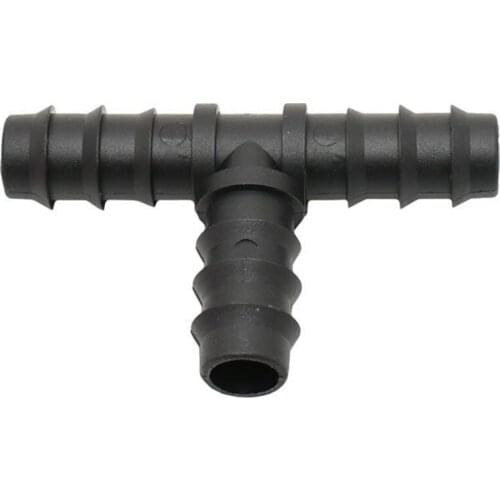 Garden Hose 3-Way Connector Garden Irrigation Connector Barbed Drip Fittings 60Pcs 16mm Hose Tee Water Splitter 1/2Inch