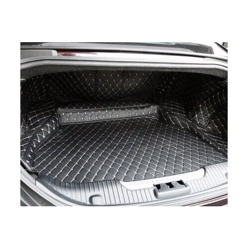 High quality Special car trunk mats for Jaguar XJL -2010 waterproof cargo liner boot carpets for Jaguar XJL 2015 styling