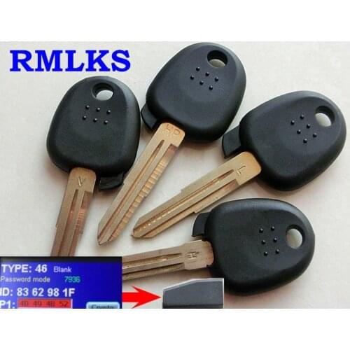 High Quality Transponder key Fit For Hyundai Accent Coupe Getz PCF7936AA/AS Chip ( Left Blade With "L" On Blade)