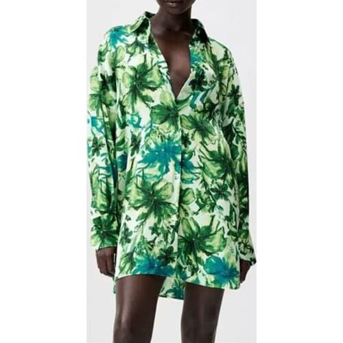 Женские рубашки оверсайз Zary Daisy China At AliExpress