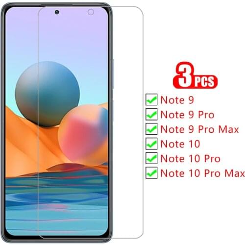Protective tempered glass on redmi note 9 10 pro max 5g screen protector for xiaomi readmi remi not note9 note10 9pro 10pro film