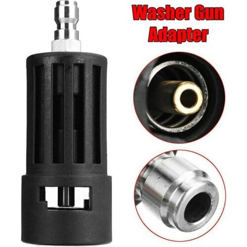 1/4'' High Pressure Washer Adapter Part Quick Release Washer Lance Adapter For Karcher K2-K7 Car Wash Water Gun Accessories