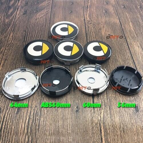 100x Smart car styling car emblem Badge wheel center caps decals for fortwo FORSPEED FORFOUR ROADSTER FORSTARS Auto accessories